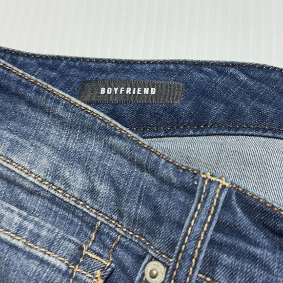 Torrid Premium Denim Boyfriend Jeans Size 14 R Blue NWT - Picture 4 of 11